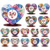2D Flatt DIY Wooden Diamond Painting Tabletop Ornaments Kit Diamond Art Tabletop Painting Kit for Adults Home Office Table Decor