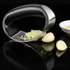 Manual Circular Garlic Press Stainless Steel, Household Kitchen Garlic Pounding Tool, Garlic Mash In Stock