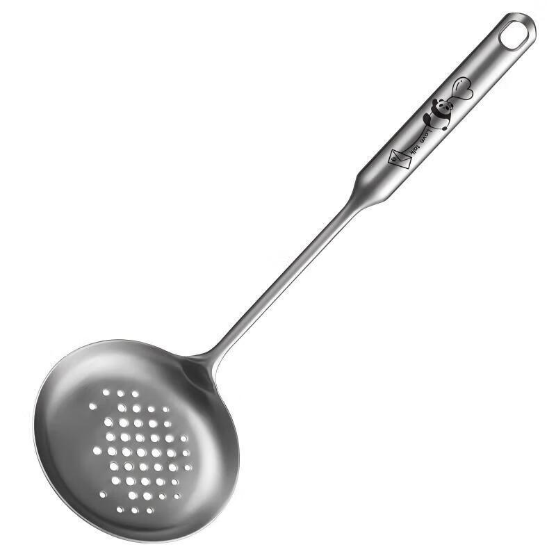 

304 Stainless Steel Small Bear Slotted Spoon