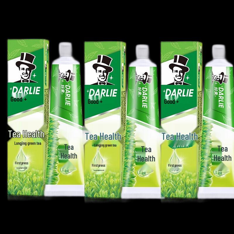 Darlie Tea-Care Longjing Green Tea Toothpaste 3-Pack