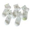 Women's Spring and Summer Thin Sweat-absorbing and Breathable Bamboo Cotton Edge Boat Socks Boneless Short Socks Versatile Women's Socks