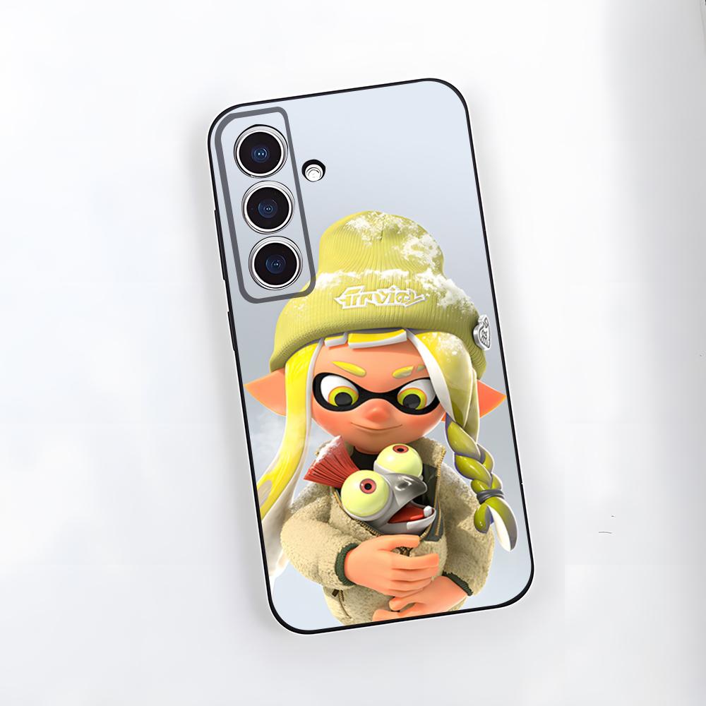 Spiel S-Splatoon Handyhülle Für Samsung A25 A13 A33 5G A54 A36 A35 A56 A52 A14 Stoßfeste Weiche Hülle