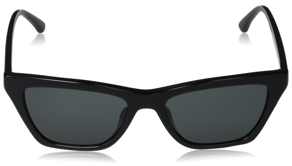 Emporio Armani EA4169F Size 54 Women's Sunglasses, Black,