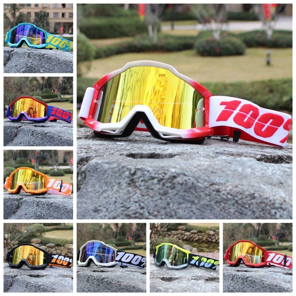 

Night Vision Helmet Goggles Dust Proof Cycling Glasses Motorcycle Glasses Motocross