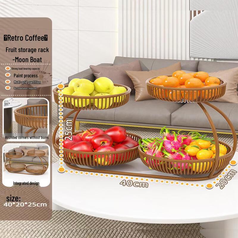 Minimalist Melamine Fruit Bowl