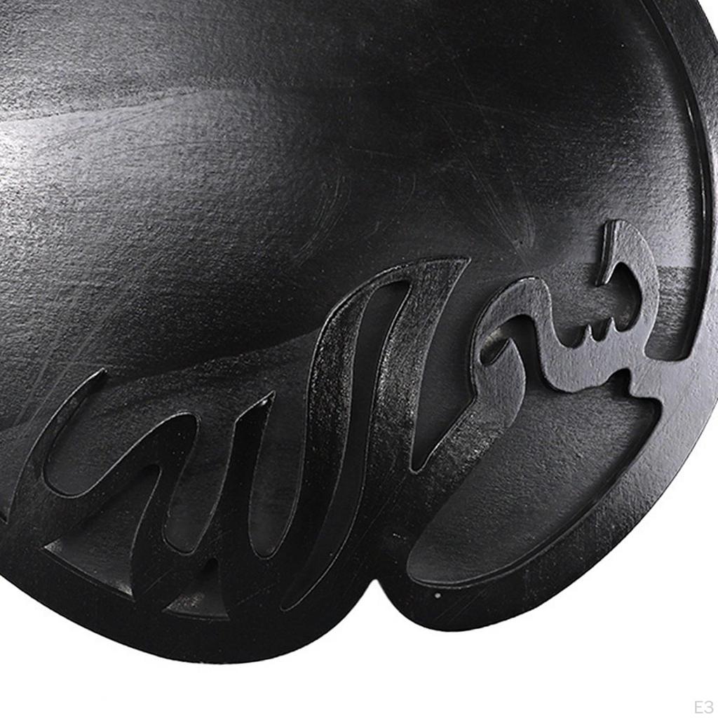 Eid Mubarak Wood Food Dessert Tray Breakfast 15inchx14.8inch Pastry for Home Party