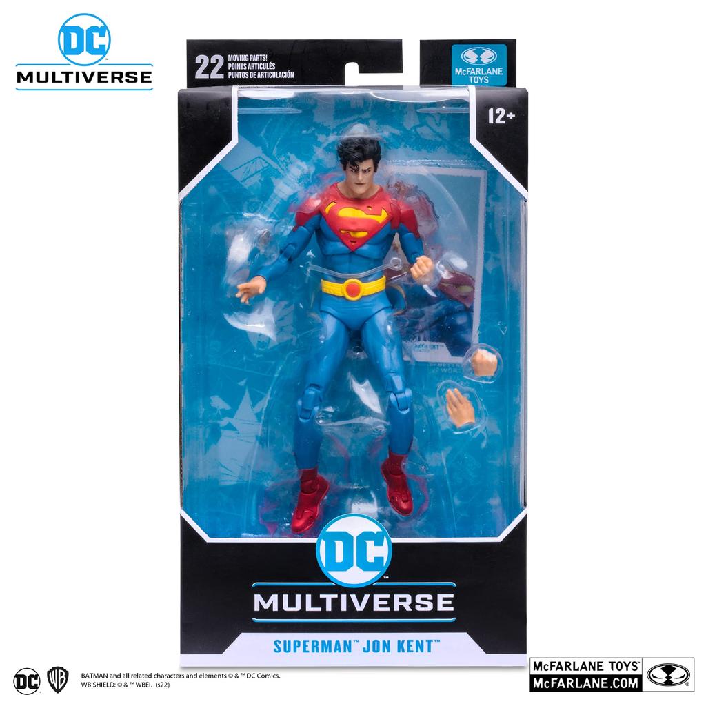 DC Multiverse DC Comics DC Future State Superman Action Figure Blue Height 18 Cm 15239 (Jon Kent) #151 7-inch Approx.