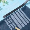 ABIY Leather Templates 22 Pcs 11 Styles PVC Patterns For DIY Supply For Belt Holes Punching Crafting Tools