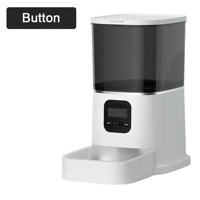 6L automatisk kattemater timing med kamera Video Smart kjæledyrmater for kattehunder Intelligent tørrfôrdispenser Stemmeopptaksskål