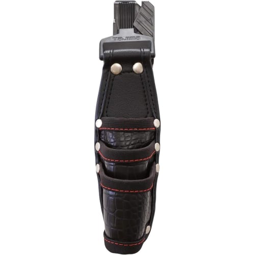 Tajima Safe System Detachable Tool Holder, Crocodile, 3-Hole, High-Strength, Flexible, Durable Synthetic Leather, SFKSG-P3. Easy to attach and detach.