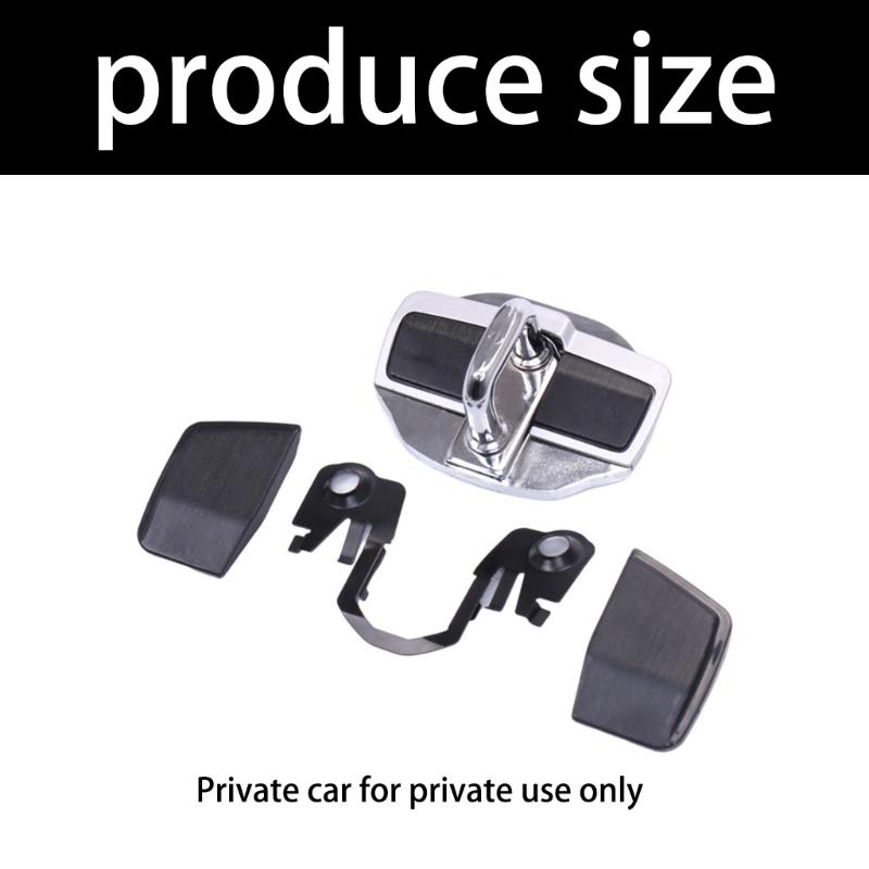 Door Stabilizer Lock Latches Stopper Regulator Protectors Anti Shake Noise Suppressor Cover For LC LS LX RX UX Most Cars Mixture ABS