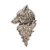 Klasse Mote Vintage Punk Lapel Badge Pin Wolf Brosje Suit Krage