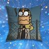 Cool Art Metal Family Dee Pillow Case For Home Bedroom Car Office Decoration Living Room Sofa Cushion Cover Suitable