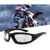 3 Pair Motorcycle Riding Glasses Padding Goggles UV Protection Dustproof Windproof Motorcycle Sunglasses for Outdoor Actives