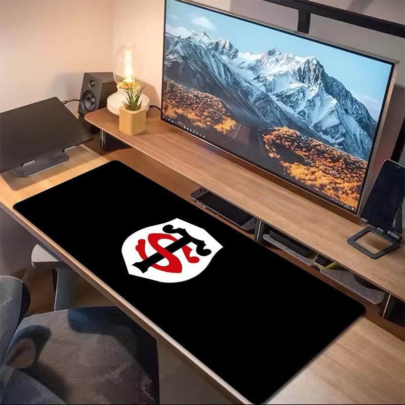 TS Shield Lace Solid Color Mouse Pad Large Gaming Table Cushion Non-slip Laptop Tablet Big Mousepad XXL Mat Mini PC Playmat With Lock edge