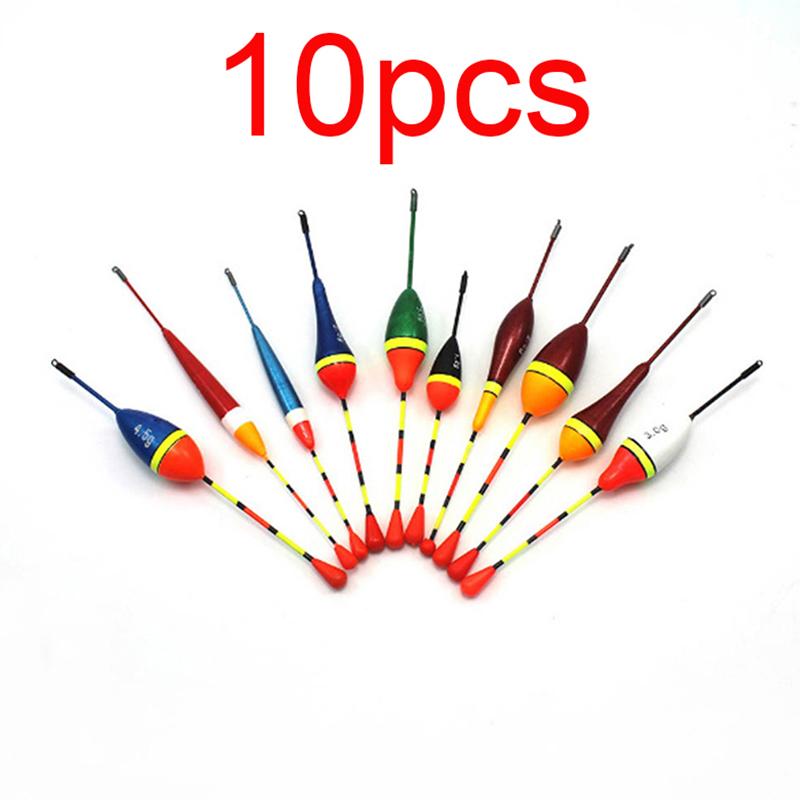 1/10 szt. Zestaw spławików wędkarskich Boja Spławik Świetlny Spławiki Pływające Różne Rozmiary Kolory Boja Spławikowa Do Akcesoriów Wędkarskich