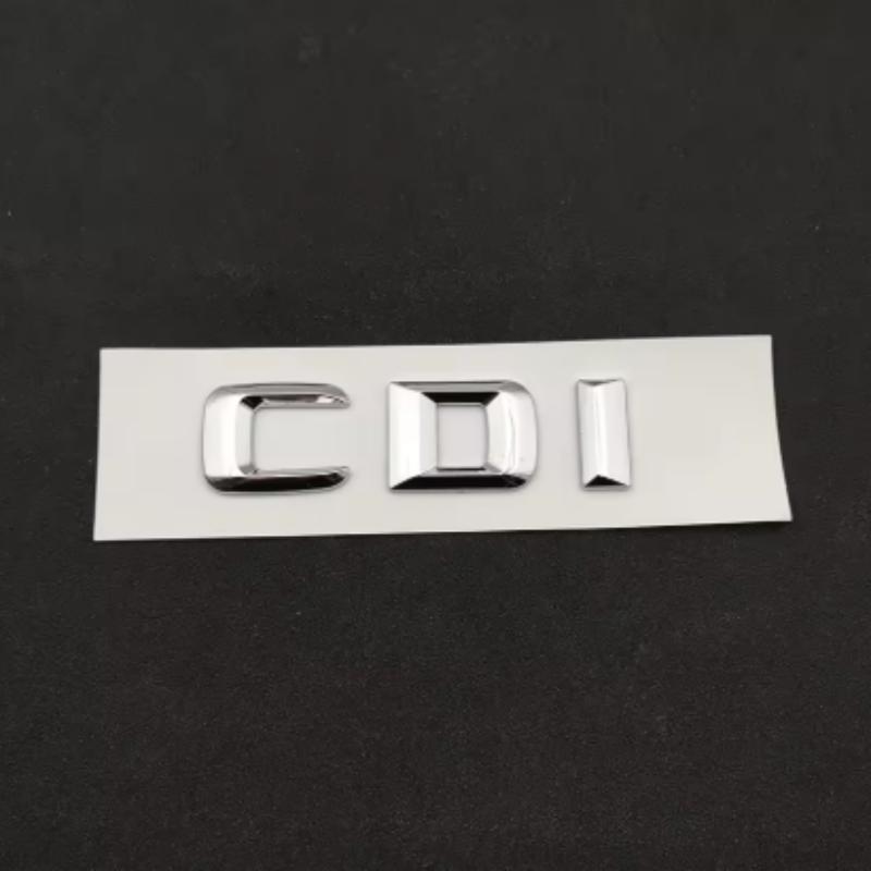 

3D ABS Chrome Logo E350 Emblem 4matic Letters CDI Sticker Car Trunk Badge For Mercedes Benz E350 W213 W212 Accessories