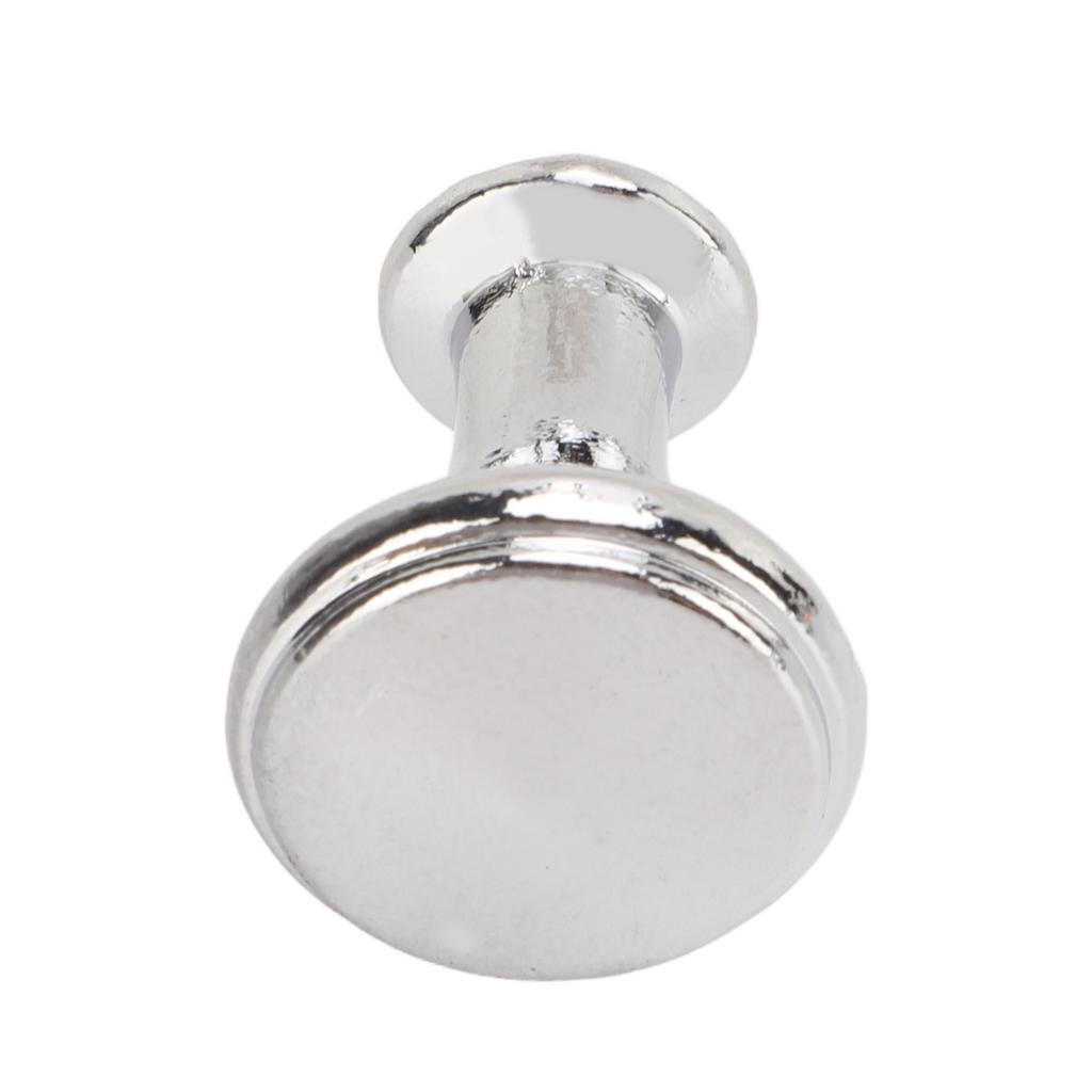 10 Sets Einzelloch-Griffe 20x25MM Ersatz Einzelloch Schubladen-Schrank Runde Griff-Dekoration