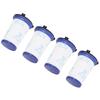 4PCS Vacuum Cleaner Filters High Efficiency Particulate Filter Vacuum Cleaner Accessory for Rowenta