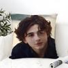 Junger Schauspieler Star T-Timothee C-Chalamet Kissenbezug Leinenkissenbezug Sofa Heimdeko Kissenbezug Kissenhülle