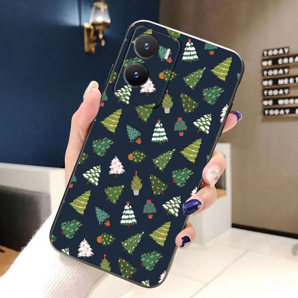

Merry Christmas, Santa Hat Phone Case For VIVO Y100 Y93 Y78 Y77 Y76 Y72 Y50 Y51 Y36 Y35 Y28 Y27 Y22S Y21 Y20 Y17 Y17S Y16 Case VIVOY364G5G