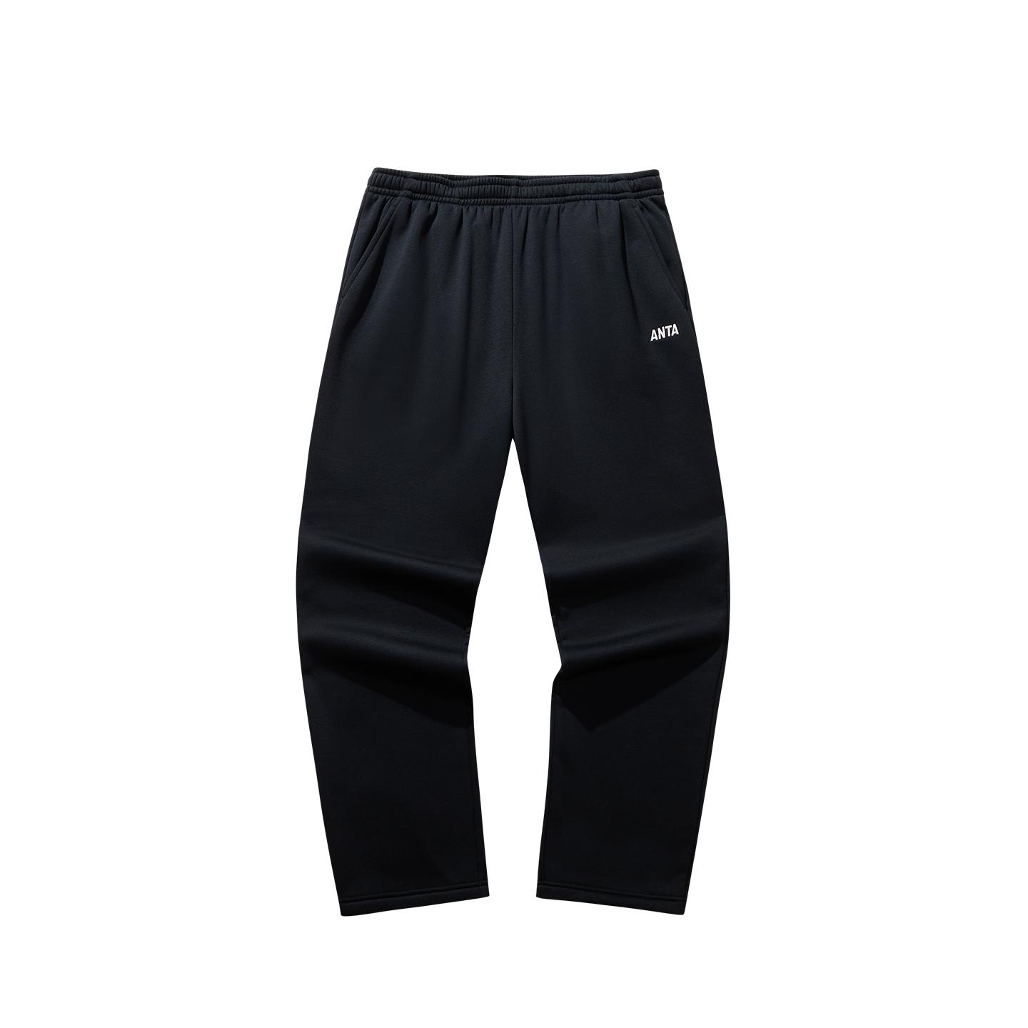 

Anta Серия для тренировок Длинные брюки Весенние вязаные спортивные брюки Мужские брюки Низ Основной черный 952617304N-3 S