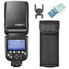 Godox GODOX Flash GN60 HSS Sync Speedlite Strobe with Second Recycle Compatible with Canon EOS 5D Mark 5D Mark and 1100D [Authorized Dealer] TT685II-C