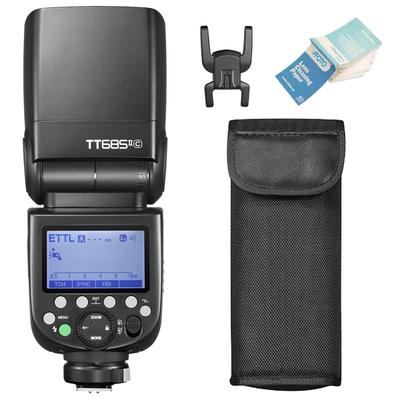Godox GODOX Blitz GN60 HSS Synchronisationsgeschwindigkeit Speedlite Stroboskop mit Zweit-Recycle Kompatibel mit Canon EOS 5D Mark 5D Mark und 1100D [Autorisierter Händler] TT685II-C