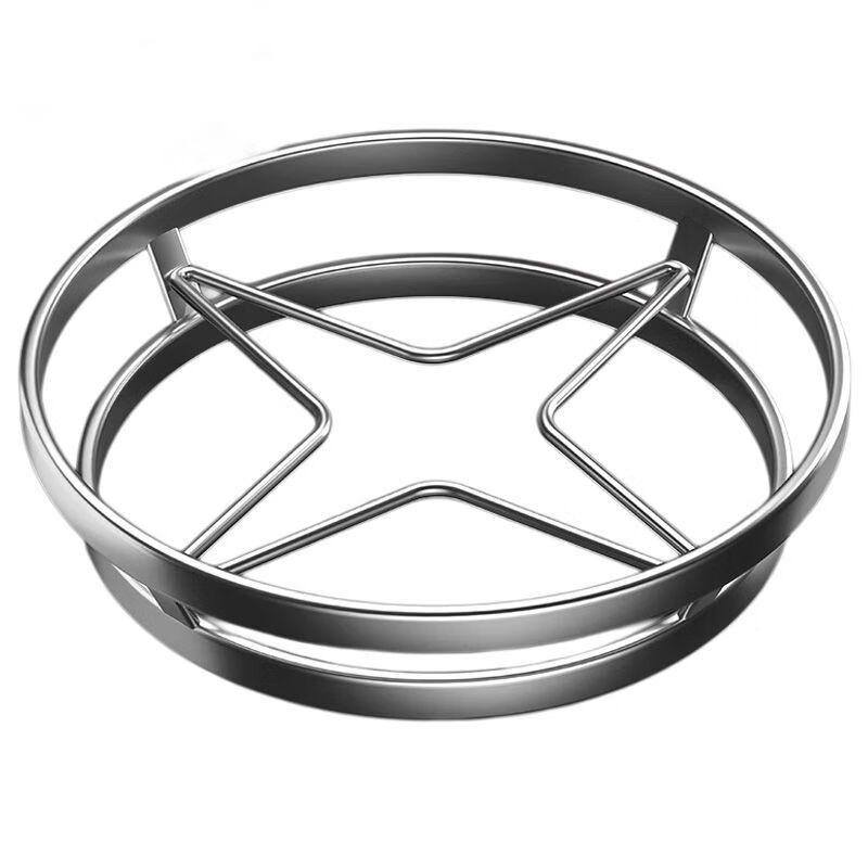 ZISIZ Stainless Steel Multi-purpose Kitchen Steamer & Pot Rack