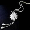 Premium Quality Snowflake-shaped Women's Pendant Necklace For Elegant Fashion Styles