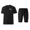 Peak Solid Color Short Sleeve Shorts Quick Dry Breathable Running Casual Sports Suit Unisex Suit FR6232011+302PK