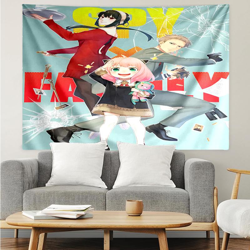 Fantasy Adventure Anya Quick-Dry Tapestry Hanging for Bedroom,Livingroom, Playroom,Decor Art Room Wall Tapestry Holiday and Birthday Gifts