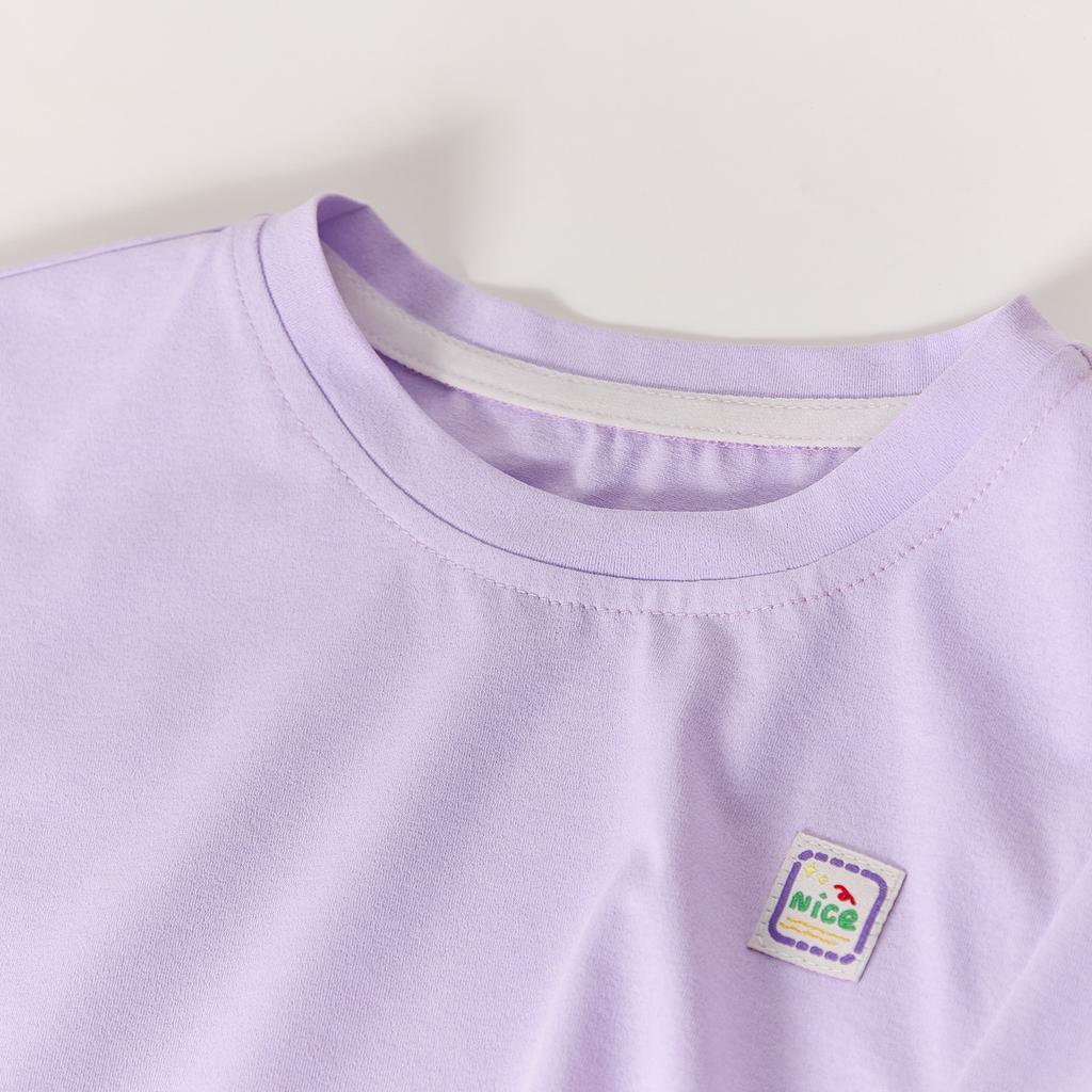 Girls' Quick Dry Ice Skin Non Sticky T-shirts