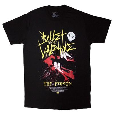 Bullet For My Valentine Unisex Adult The Poison Cover T-Shirt