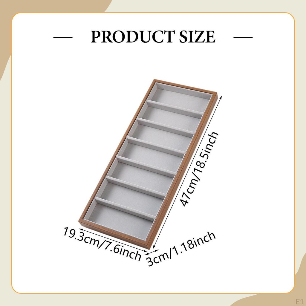 Display Tray for Glasses, Glasses Showcase, Versatile Stand, Sunglasses Organizer Home, Vanity