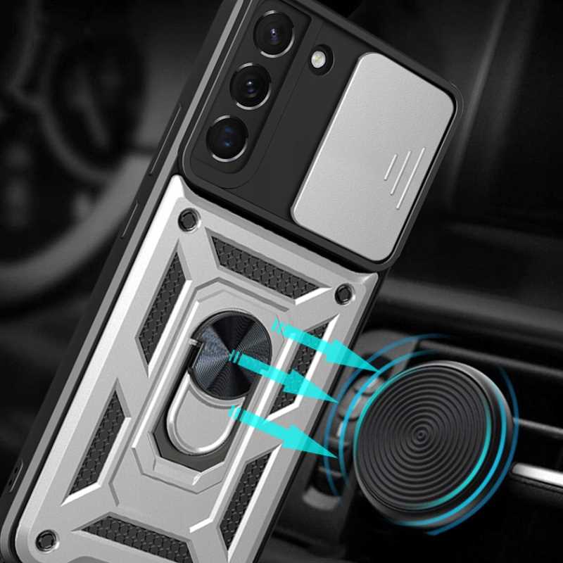 Sc Camring Galaxy S22 Silver