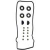 VS50512R,VC2020 Engine Cylinder Head Valve Cover Gasket Set Replacement for Toyota for 4Runner Base 2.7L Sport Utility 1996-2000 for Toyota for