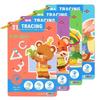 32 Pages Writing Drawing Educational Picture Books Toddler Pen Control Training Workbook Baby Magical Tracing Practice Copybook