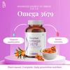 Omega 3679 Sea Buckthorn Oil Capsules 1000mg | Helps to Boost Immunity, Skin, Hair, Joint & Heart Health | 100% Vegan Seabuckthorn Plant-Based Om