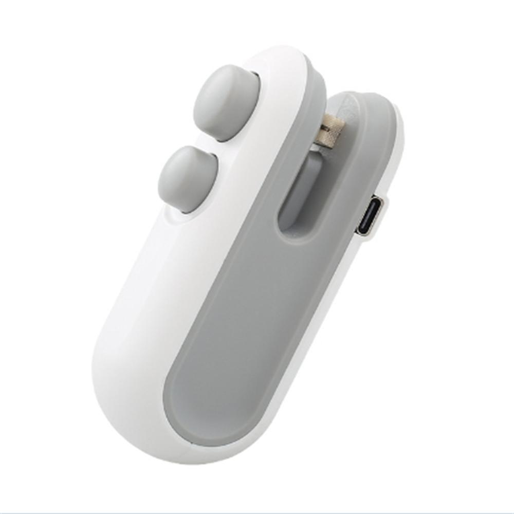 

Sealing Machine Small Hand Pressure Household Charging Sealing Machine Mini Portable Snack Plastic Bag Heat Sealing Machine белый