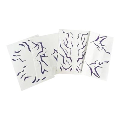 Vibranting Temporary Tattooing Sticker Safe Skin Friendly Designs for Parties Event Daily Use