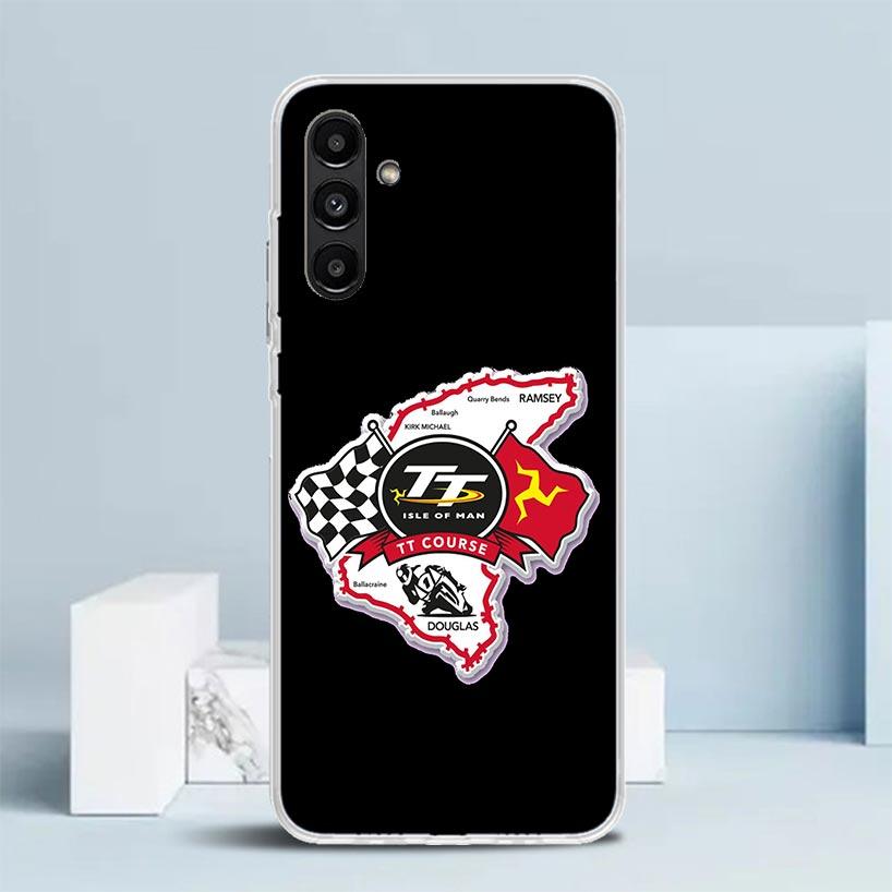 Isle of Man Coat of Arms Cover for Samsung Galaxy A17 A37 A57 A16 A26 A36 A56 A15 A14 A55 Phone Case A13 A53 A25 A35 A24 A34 A23