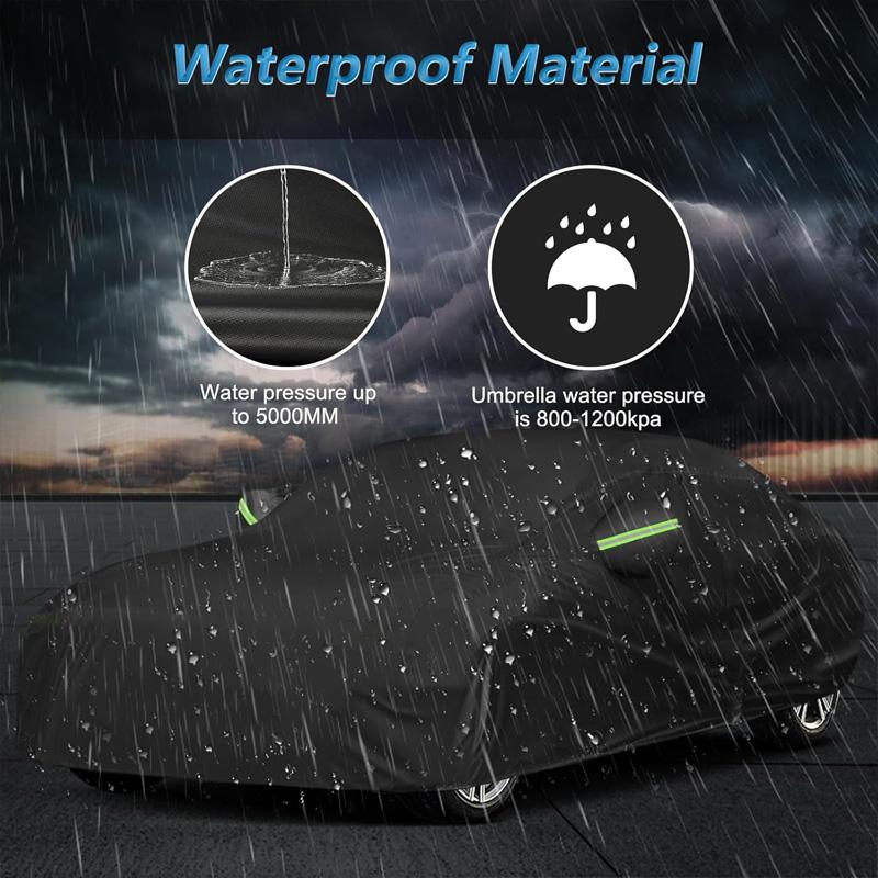 For BMW X5 Car Full Cover - Outdoor Waterproof Snowproof Sunshade, Winter & Summer All Weather Auto Protection Accessories