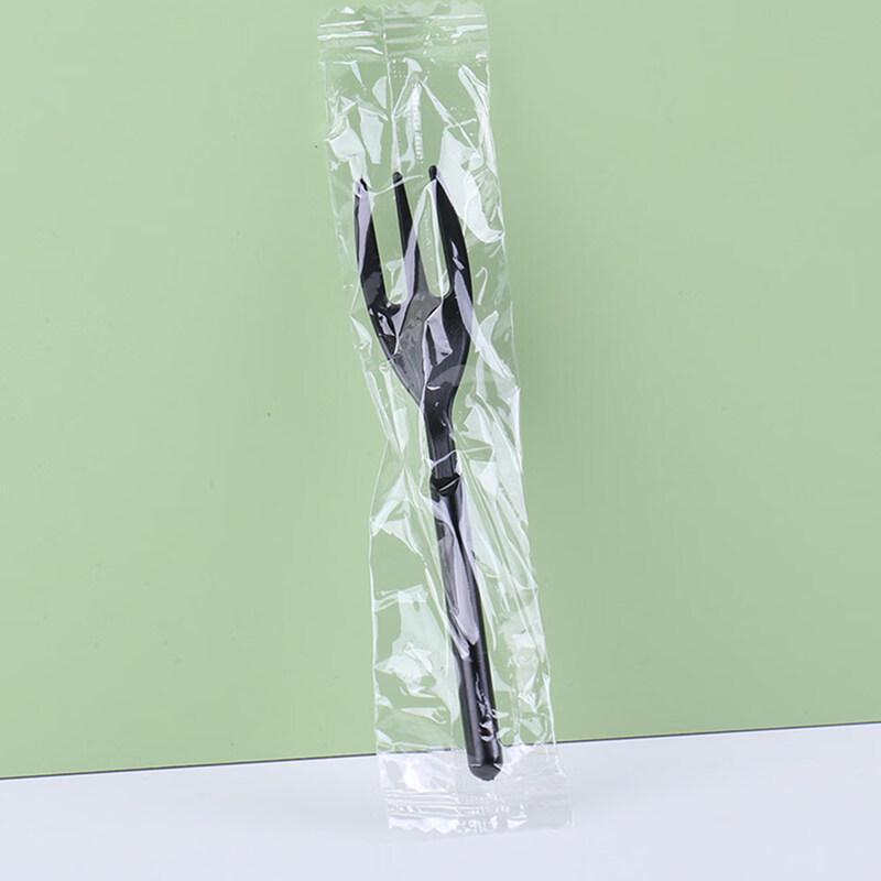 ZISIZ Disposable Black Forest Cake Fork