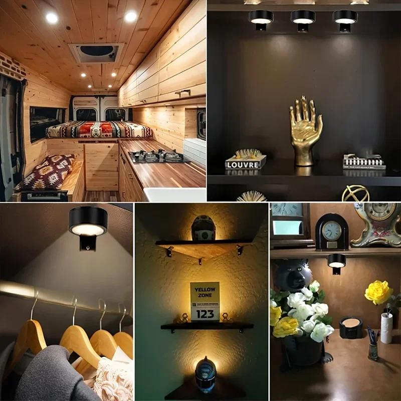 Wall Mounted Wireless Picture Light with Remote Control Dimmable Battery Operated Adjustable 13 Color Light for Artwork Display