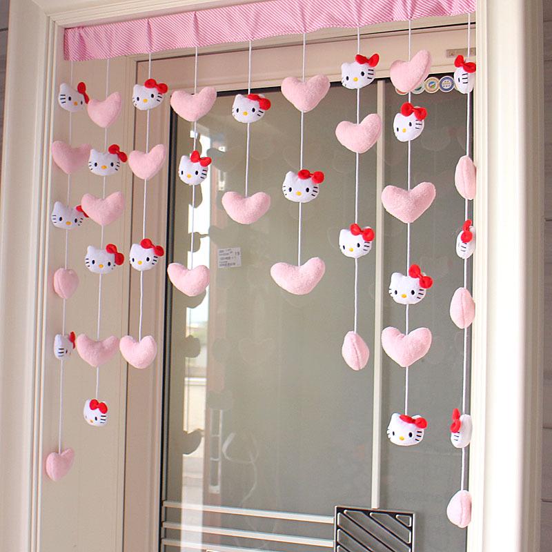 Shy Cloud Warm Door Curtain for Girls' Room, Tea Room, Villa, and Bathroom