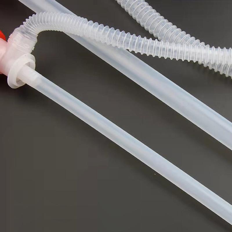 1pcs Manual Siphon Pump Liquid Transfer Tool Car Oil Extractor Fuel Sucking Pipe Water Suction Tube