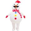 Christmas Inflatable Costume: Tree, Polar Bear, Moose, Snowman, Santa Claus for Stage Performance or Party.