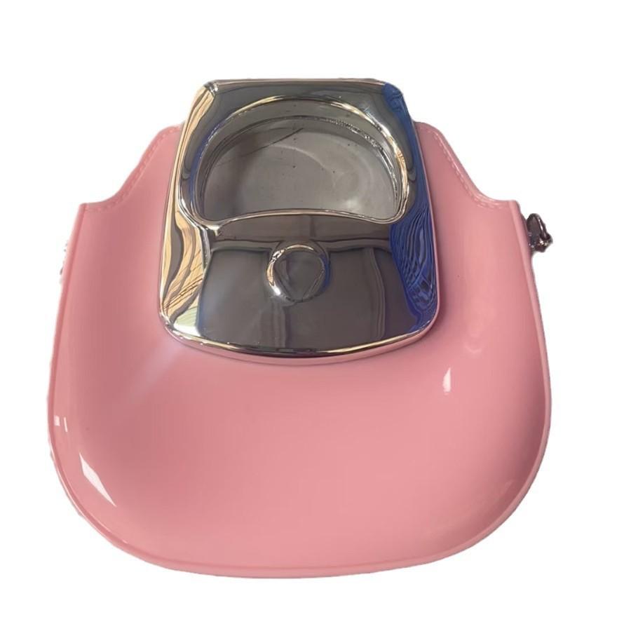 

Летняя универсальная модная сумка-рыцарь женская новая мини-сумка на цепочке с клапаном в виде красного конверта, высококлассная сумка через плечо розовый