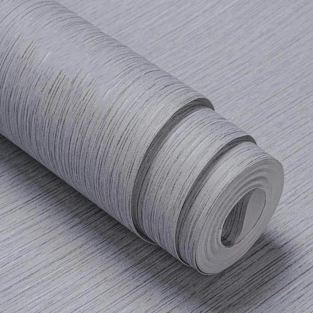 Solid Simple Modern Metallic Wallpaper Roll  Texture Wall Papers Bedroom Living Room Clothing Store Home Decor